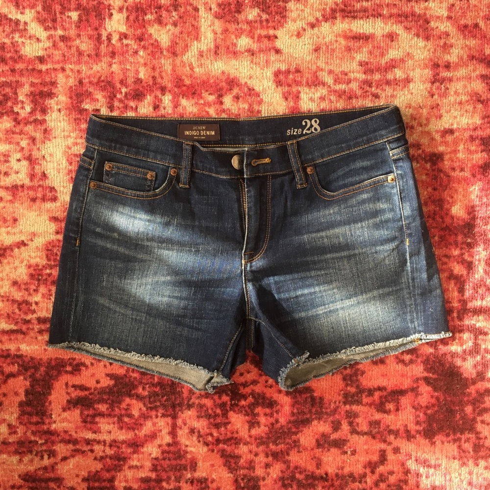 NWOT J Crew denim cutoff shorts